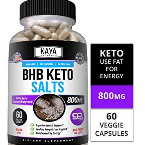 Kaya Naturals Keto Diet BHB Capsules, Ketogenic Keto Capsules, Ke...