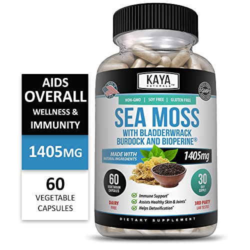 Kaya Naturals Sea Moss | Joint Supplement for Men and Women | wit...