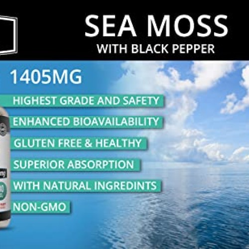 Kaya Naturals Sea Moss | Joint Supplement for Men and Women | wit...
