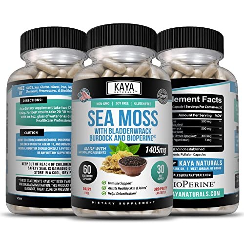 Kaya Naturals Sea Moss | Joint Supplement for Men and Women | wit...