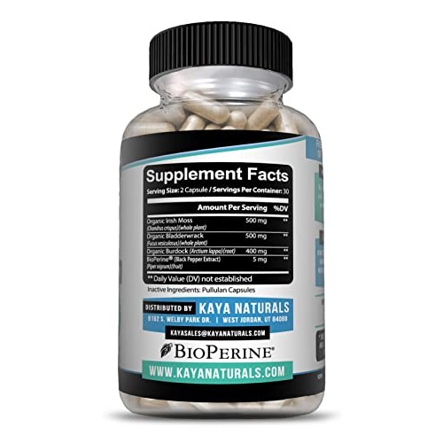 Kaya Naturals Sea Moss | Joint Supplement for Men and Women | wit...