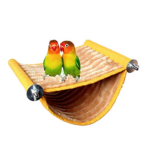 Bird Nest House Hanging Hammock Bed Toy for Pet Parrot Parakeet C...