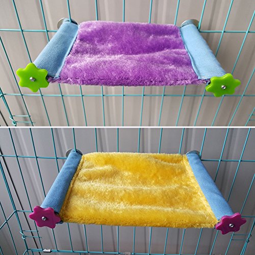 Winter Warm Bird Nest House Hut Bed Hammock Toy for Pet Parrot Pa...