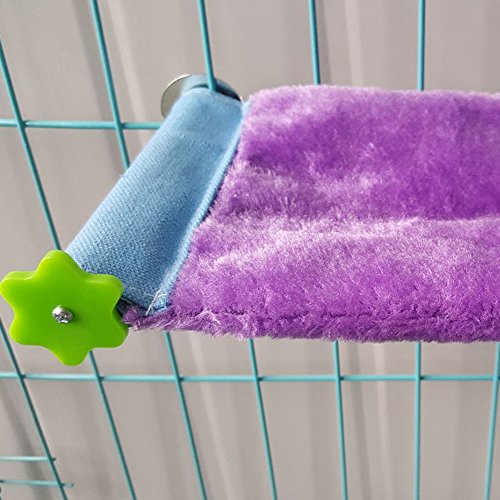 Winter Warm Bird Nest House Hut Bed Hammock Toy for Pet Parrot Pa...