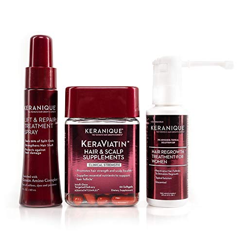 Keranique Hair Re-Growth and Repair System - Clinically Proven Ke...