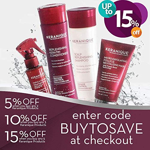 Keranique Hair Thickening Texturizing Mousse and Lift and Repair ...