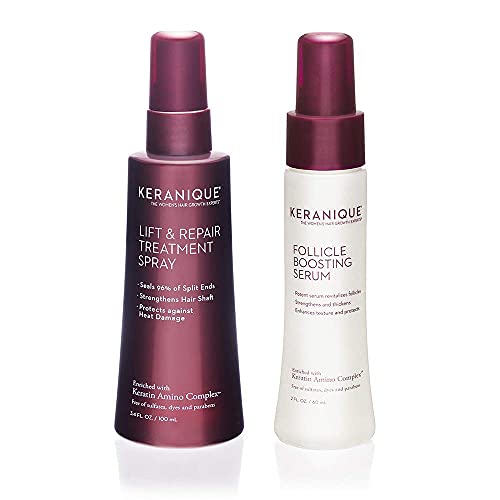 Keranique Lift and Repair Treatment Spray for Thinning Hair and F...