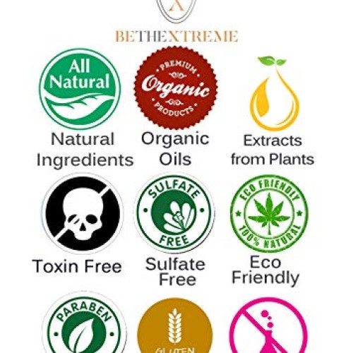 BeTheXtreme BTX daily use Sulfate Free Shampoo Conditioner Kerati...