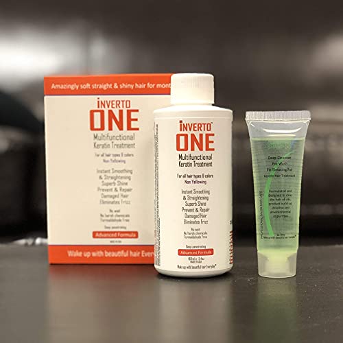 INVERTO ONE Hair Botox treatment effect Formaldehyde-Free Keratin...