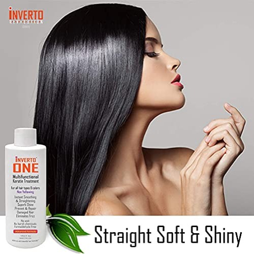 INVERTO ONE Hair Botox treatment effect Formaldehyde-Free Keratin...