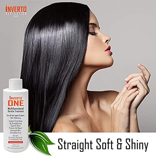 INVERTO ONE Hair Botox treatment effect Formaldehyde-Free Keratin...