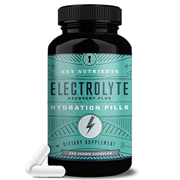 Electrolyte Salt Tablets: for Rehydration - Keto Friendly Hydrati...