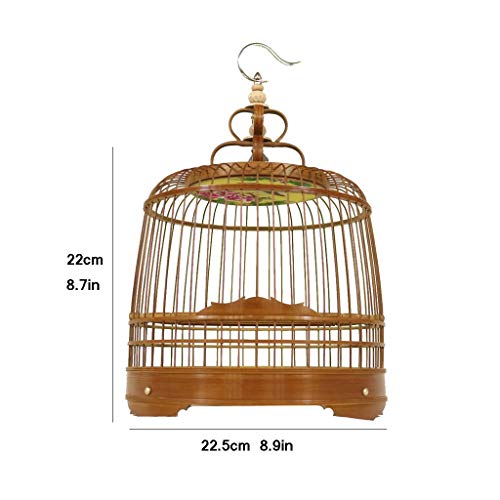 KGDC Bird Cage Lightweight Bird Carrier, Bird Feeding Cage - Brea...