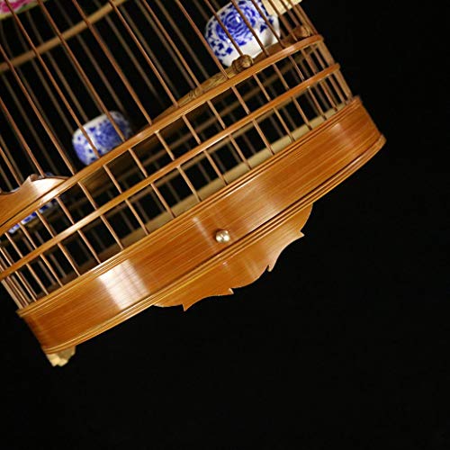 KGDC Bird Cage Lightweight Bird Carrier, Bird Feeding Cage - Brea...