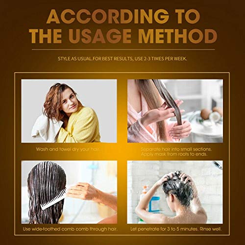 KGIDK Deep Repairing Hair Cream, Tonic Keratin Hair Hydrating Con...