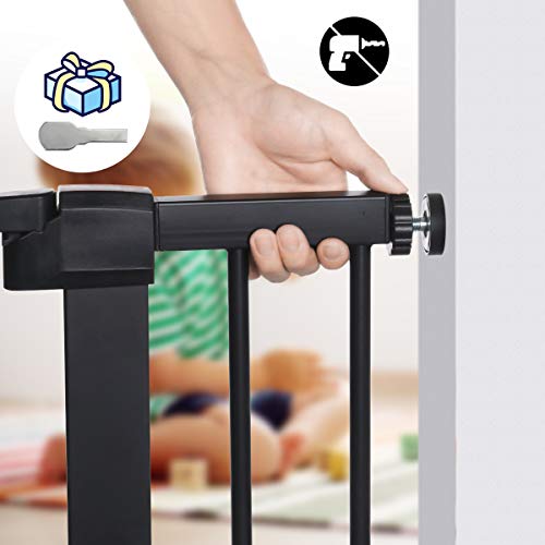 KINGSO Auto Close Safety Baby Gate 29.5-40.5 Durable Extra Wide...