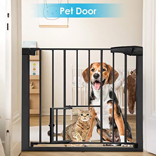 KINGSO Auto Close Safety Baby Gate 29.5-40.5 Durable Extra Wide...