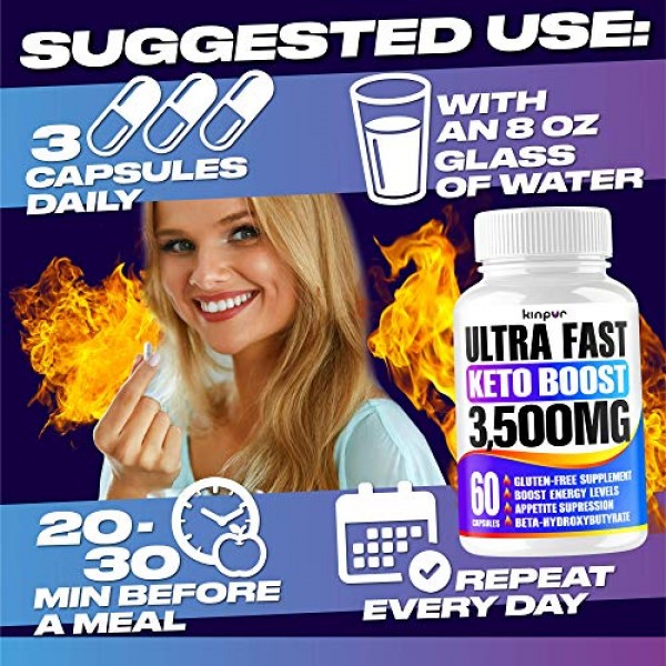 2-Pack Powerful Keto Pills - Diet Pills for Metabolism, Energy,...
