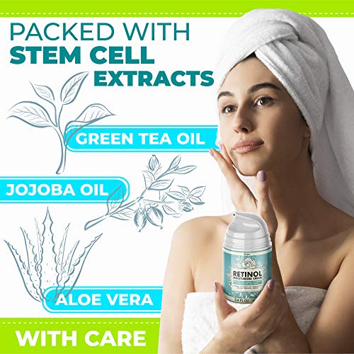 Anti Aging Retinol Moisturizer Cream for Face - Facial Cream with...