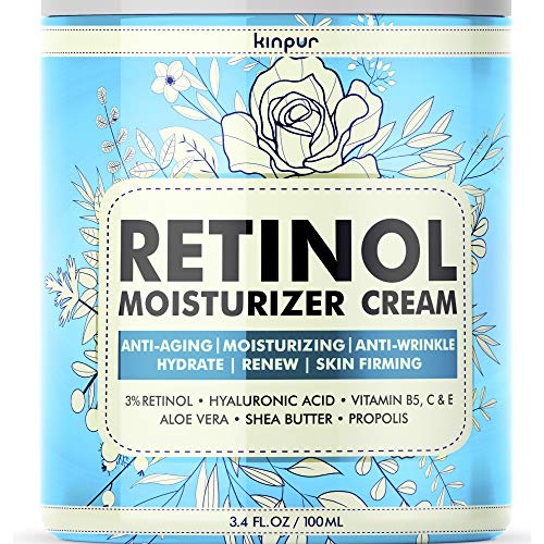 Anti Aging Retinol Moisturizer Cream for Face - Facial Cream with...