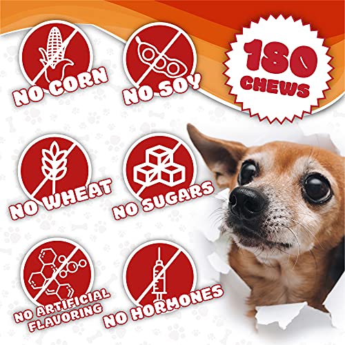 Hemp Dog Chews and Calming Treats for Dogs with Anxiety and Stres...