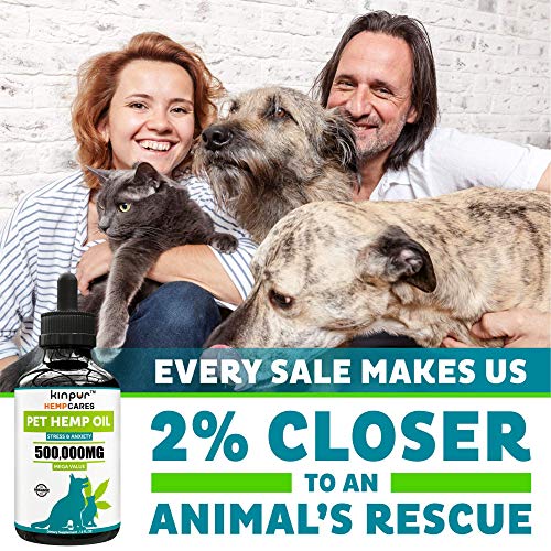 Hemp Oil for Dogs and Cats - 2000MG -100% Organic Pet Hemp Oil - ...