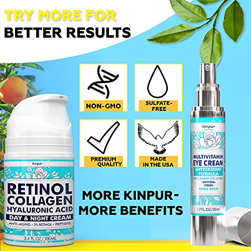 Retinol Cream for Face - Helps Reduce Wrinkles, Fine Lines, Dryne...