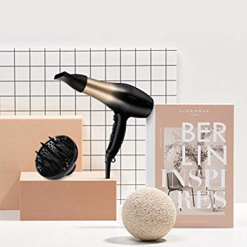 KIPOZI 1875W Hair Dryer, Negative Ionic Blow Dryer, Salon Grade P...