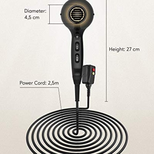 KIPOZI 1875W Hair Dryer, Negative Ionic Blow Dryer, Salon Grade P...