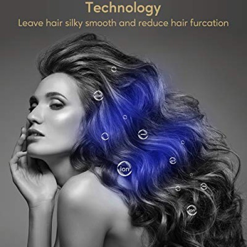 KIPOZI 1875W Hair Dryer, Negative Ionic Blow Dryer, Salon Grade P...