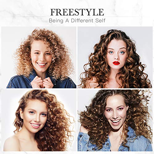 KIPOZI Thin Curling Wand, 3/10 Inch Small Curling Wand for Short ...