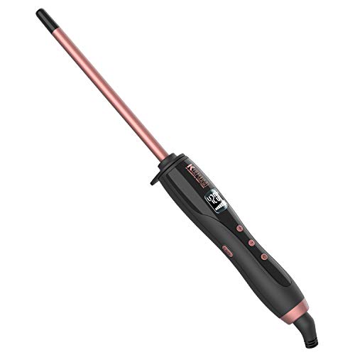 KIPOZI Thin Curling Wand, 3/10 Inch Small Curling Wand for Short ...