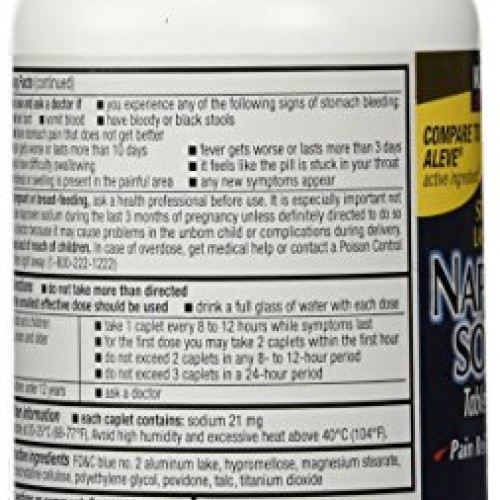 Cos13 Kirkland Signature Extra Strength Naproxen Sodium 220mg Las...