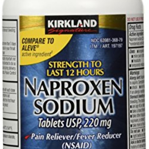 Cos13 Kirkland Signature Extra Strength Naproxen Sodium 220mg Las...