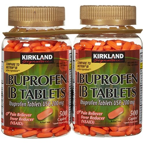 Kirkland Signature Ibuprofen ib 200 Mg Tablets 1000Count