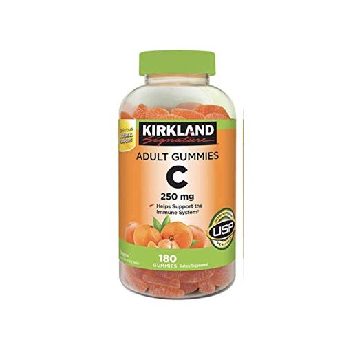 Kirkland Signature xqgzQB Vitamin C 250 mg., 180 Adult Gummies