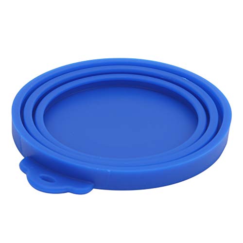 lquuo Pet Food Can Lids,Silicone Can Covers for Canned Dog Cat Us...