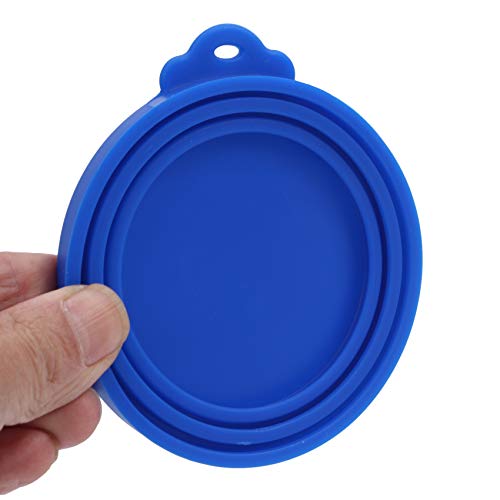 lquuo Pet Food Can Lids,Silicone Can Covers for Canned Dog Cat Us...