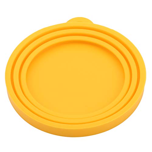 lquuo Pet Food Can Lids,Silicone Can Covers for Canned Dog Cat Us...