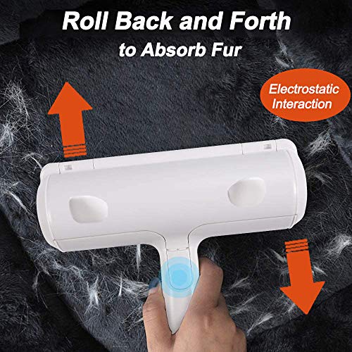 KIY Lint Roller, Pet Hair Remover, Pet Fur Roller, Cat Dog Fur Br...