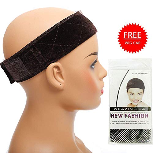 Wig Grip Headband for Wigs and Hats Velvet Non-slip Hair Band Com...