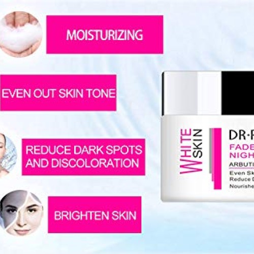 Dr Rashel Whitening Fade Spot Night Cream Removes Dark Spot Disco...