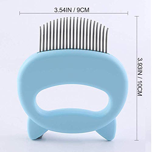 3PCS Cat Comb, Cat Hair Removal Massaging Shell Comb Pet Grooming...
