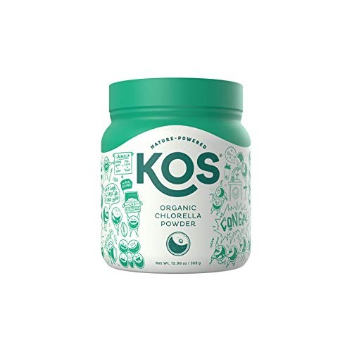 KOS Organic Chlorella Powder - Non-Irradiated, Neutral Tasting - ...