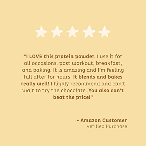 KOS Organic Plant Based Protein Powder - Vanilla Protein Powder -...