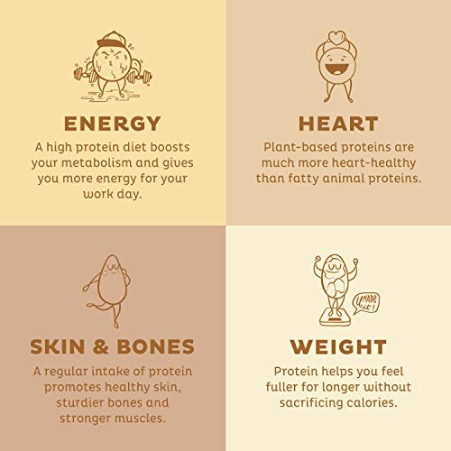 KOS Organic Plant Based Protein Powder - Vanilla Protein Powder -...