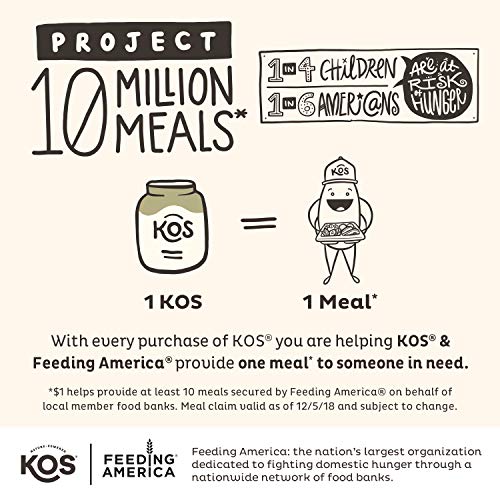 KOS Vegan Protein Powder - Delectable Chocolate Chip Mint Flavor ...