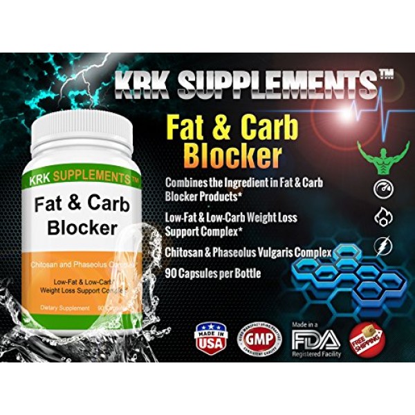 3 Bottles Fat and Carb Blocker with Phaseolus Vulgaris White Kid...