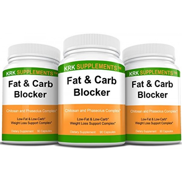 3 Bottles Fat and Carb Blocker with Phaseolus Vulgaris White Kid...