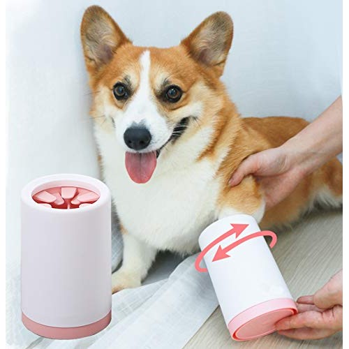 Kwispel Dog Paw Cleaner - Portable Dog Paw Cleaner Foot Washer Cu...